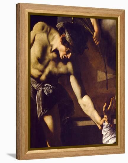 The Martyrdom of St. Matthew, Detail, 1599-1600 (Oil on Canvas)-Michelangelo Merisi da Caravaggio-Framed Premier Image Canvas