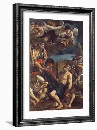 The Martyrdom of St. Peter-Guercino-Framed Giclee Print