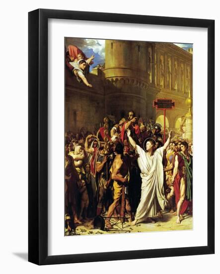 The Martyrdom of St. Symphorian, 1834-Jean-Auguste-Dominique Ingres-Framed Giclee Print