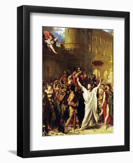 The Martyrdom of St. Symphorian, 1834-Jean-Auguste-Dominique Ingres-Framed Giclee Print