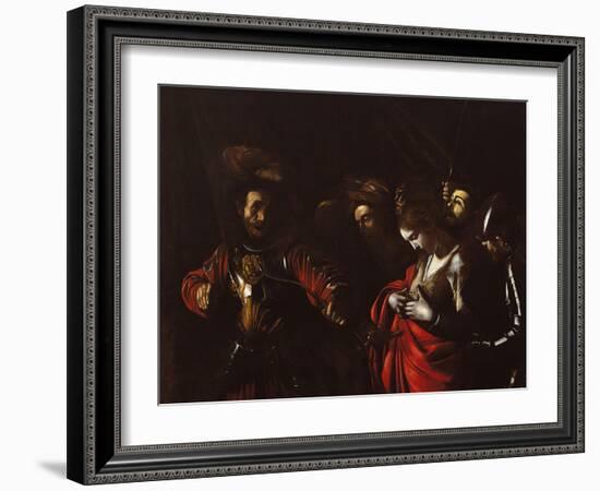The Martyrdom of St Ursula-Parmigianino-Framed Giclee Print