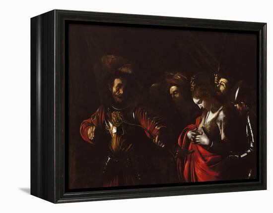 The Martyrdom of St Ursula-Parmigianino-Framed Premier Image Canvas