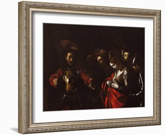 The Martyrdom of St Ursula-Parmigianino-Framed Premium Giclee Print