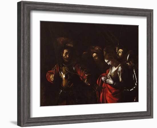 The Martyrdom of St Ursula-Parmigianino-Framed Premium Giclee Print