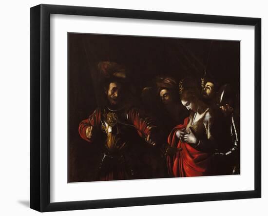 The Martyrdom of St Ursula-Parmigianino-Framed Premium Giclee Print