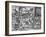 The Martyrdom of the Carthusian Monks (Engraving)-English-Framed Giclee Print