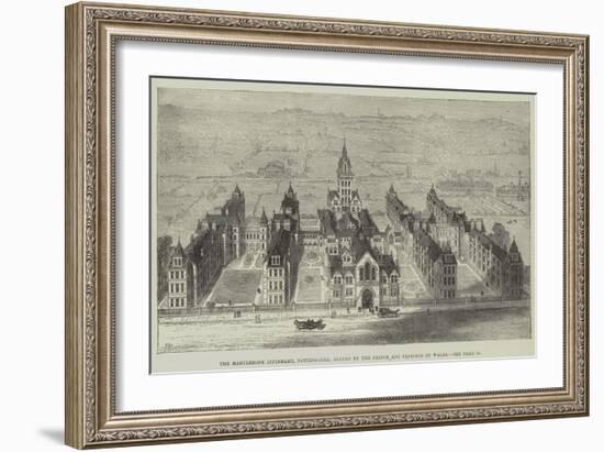 The Marylebone Infirmary, Notting-Hill, Opened by the Prince and Princess of Wales-Frank Watkins-Framed Giclee Print