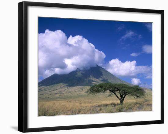 The Masai's Holy Mountain, Tanzania, East Africa, Africa-I Vanderharst-Framed Photographic Print