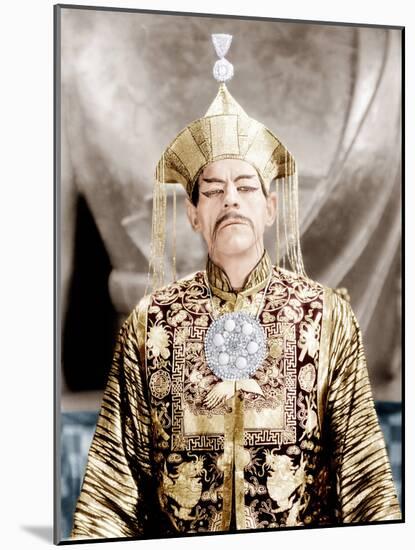 The Mask of Fu Manchu, Boris Karloff, 1932-null-Mounted Photo