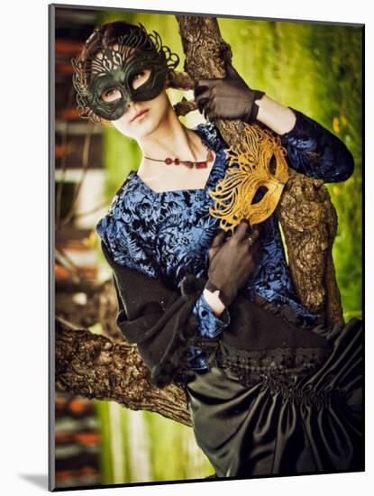 The Mask-Anna Mutwil-Mounted Photographic Print