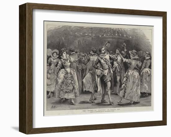 The Maske of Flowers at Gray's Inn-Arthur Hopkins-Framed Giclee Print