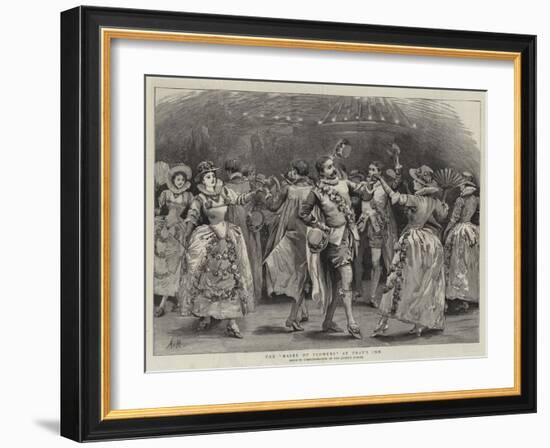 The Maske of Flowers at Gray's Inn-Arthur Hopkins-Framed Giclee Print