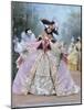 The Masked Ball (18th century costumes)-Georges Clairin-Mounted Giclee Print