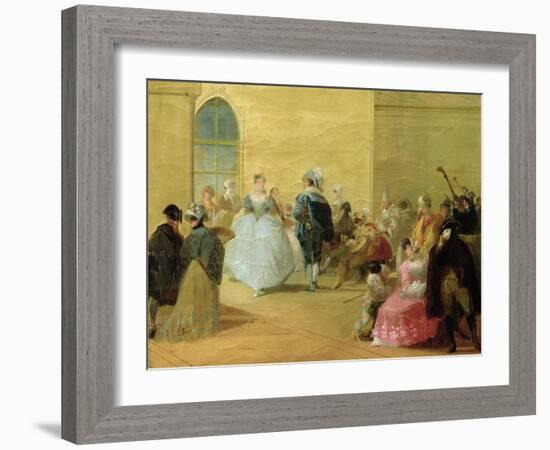 The Masked Ball-Giuseppe Bernardino Bison-Framed Giclee Print