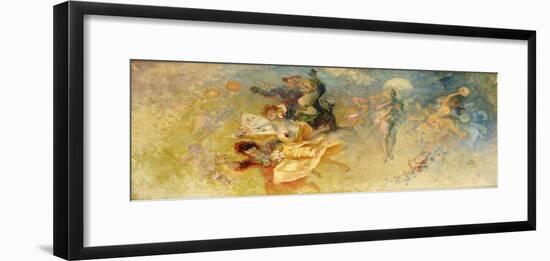 The Masked Ball-Jules Chéret-Framed Giclee Print