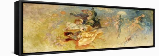 The Masked Ball-Jules Chéret-Framed Premier Image Canvas