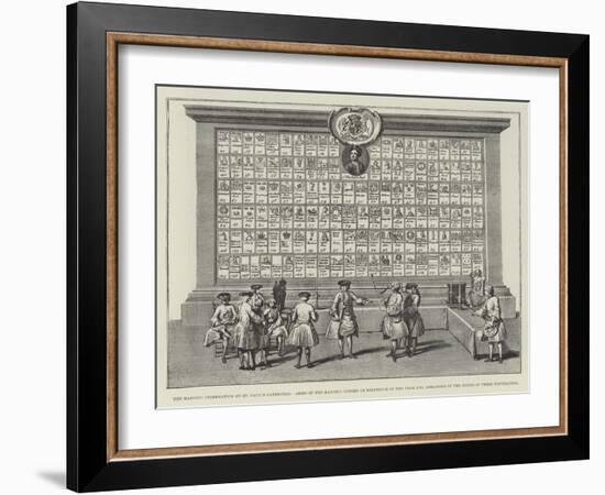 The Masonic Celebration at St Paul's Cathedral-null-Framed Giclee Print