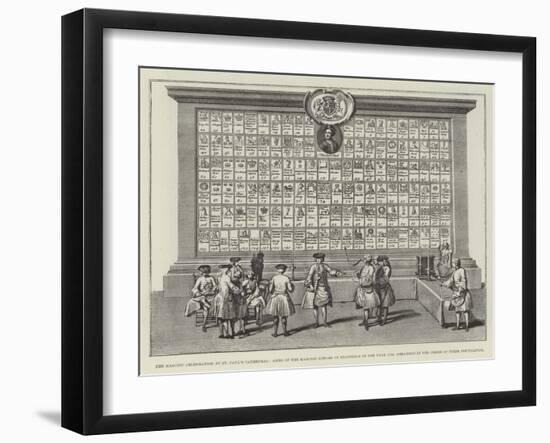 The Masonic Celebration at St Paul's Cathedral-null-Framed Giclee Print