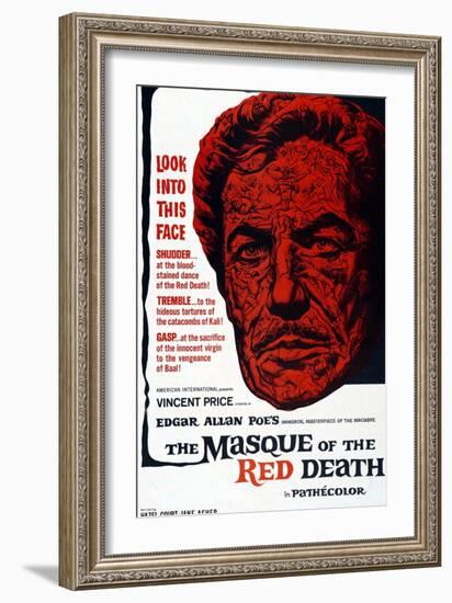 The Masque Of The Red Death, 1965-null-Framed Art Print