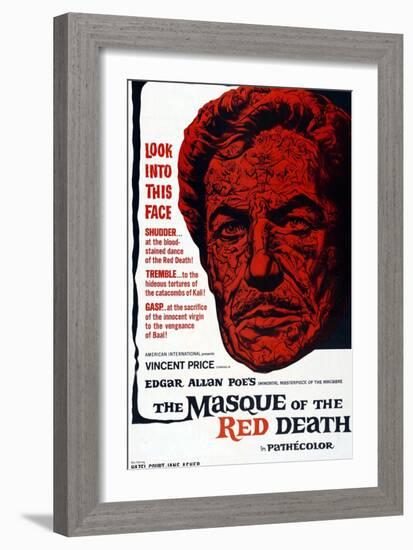 The Masque Of The Red Death, 1965-null-Framed Art Print