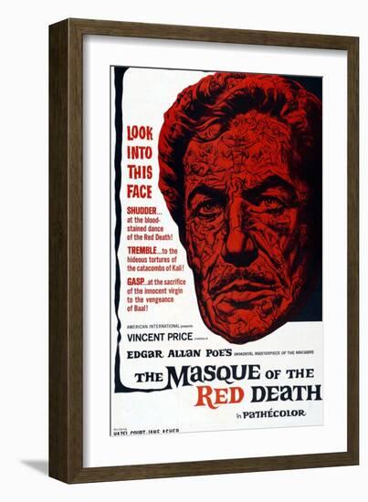 The Masque Of The Red Death, 1965-null-Framed Art Print