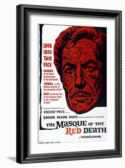 The Masque Of The Red Death, 1965-null-Framed Art Print