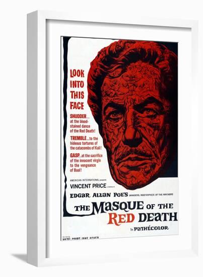 The Masque Of The Red Death, 1965-null-Framed Premium Giclee Print