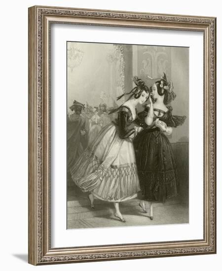 The Masquerade-Edward Henry Corbould-Framed Giclee Print