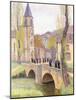 The Mass Hour at Bastide Du Vert, C.1920-Henri Martin-Mounted Giclee Print