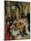 The Mass of Saint Gregory the Great, Ca 1510-1520-Adriaen Isenbrant-Mounted Giclee Print