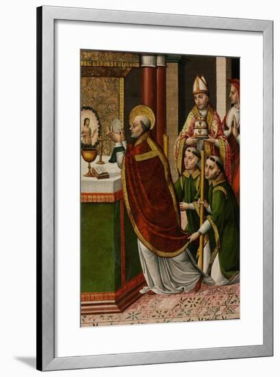 The Mass of Saint Gregory the Great-null-Framed Giclee Print