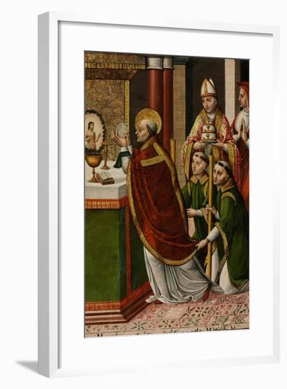 The Mass of Saint Gregory the Great-null-Framed Giclee Print