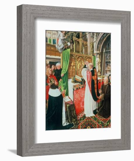 The Mass of St. Giles, circa 1500-Master of St. Giles-Framed Giclee Print