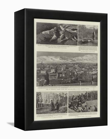 The Massacre at Erzeroum-null-Framed Premier Image Canvas