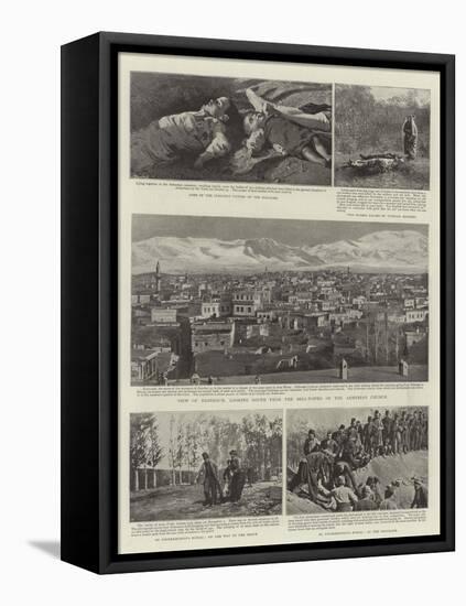 The Massacre at Erzeroum-null-Framed Premier Image Canvas