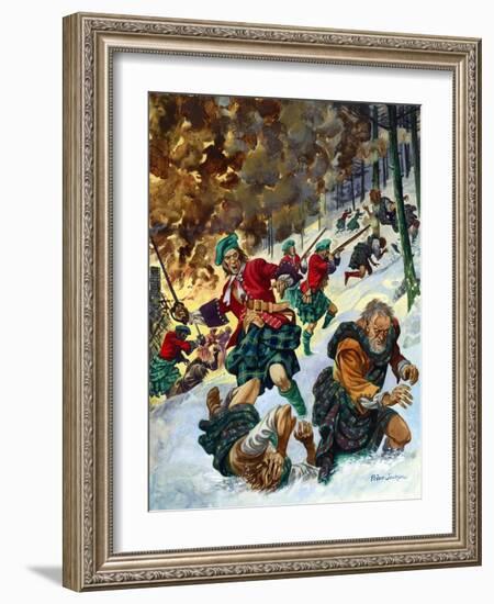 The Massacre of Glencoe-Peter Jackson-Framed Giclee Print