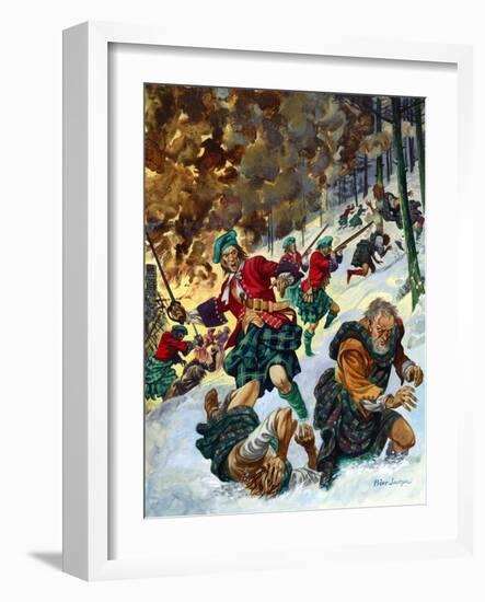 The Massacre of Glencoe-Peter Jackson-Framed Giclee Print