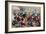 The Massacre of Peterloo, or Britons Strike Home, 1819-George Cruikshank-Framed Giclee Print