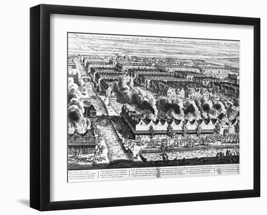 The Massacre of the Chinese Community in Batavia (Jakarta) Carried Out by the Dutch-null-Framed Giclee Print