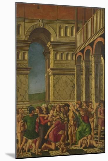 The Massacre of the Innocents, Ca 1510-1520-Girolamo Mocetto-Mounted Giclee Print