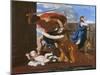 The Massacre of the Innocents, Ca. 1628-1629-Nicolas Poussin-Mounted Giclee Print