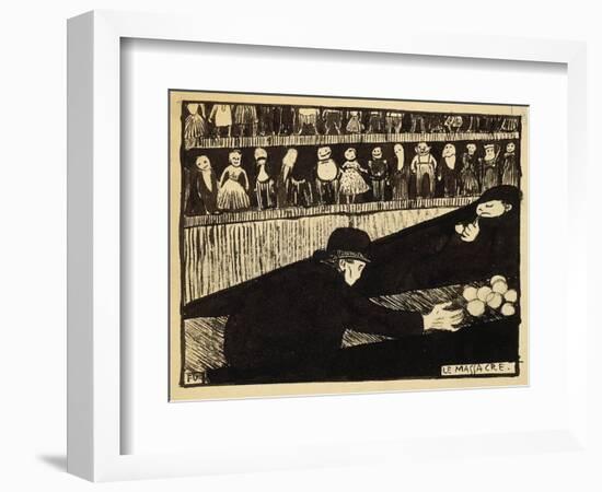 The Massacre-Félix Vallotton-Framed Giclee Print