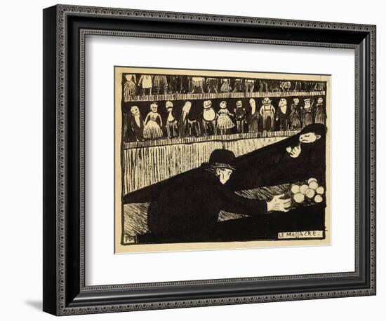 The Massacre-Félix Vallotton-Framed Giclee Print