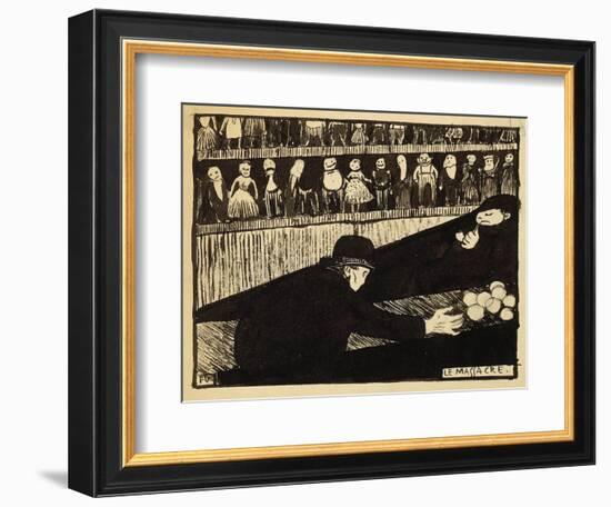 The Massacre-Félix Vallotton-Framed Giclee Print