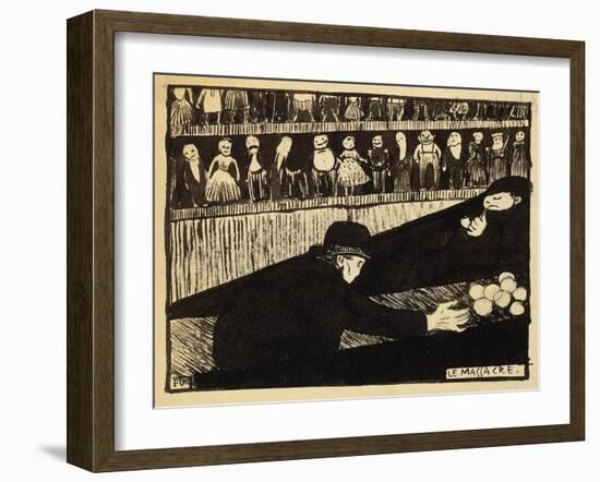 The Massacre-Félix Vallotton-Framed Giclee Print