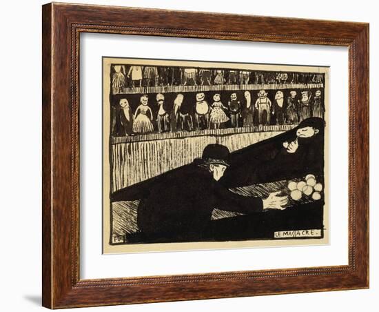 The Massacre-Félix Vallotton-Framed Giclee Print