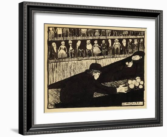 The Massacre-Félix Vallotton-Framed Giclee Print