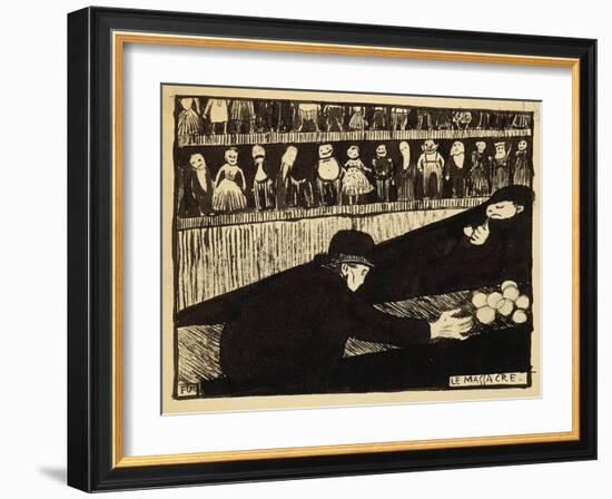 The Massacre-Félix Vallotton-Framed Giclee Print