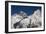 The massive black pyramid summit of Mount Everest, from Kala Patar, Khumbu Region, Nepal, Himalayas-Alex Treadway-Framed Photographic Print