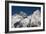 The massive black pyramid summit of Mount Everest, from Kala Patar, Khumbu Region, Nepal, Himalayas-Alex Treadway-Framed Photographic Print